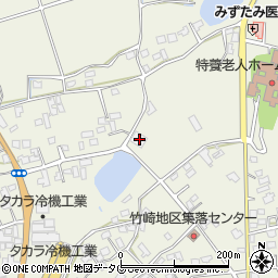 熊本県宇城市松橋町竹崎1236周辺の地図