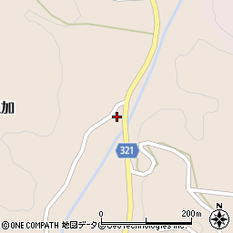 熊本県下益城郡美里町三加705周辺の地図