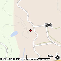 熊本県下益城郡美里町栗崎267周辺の地図