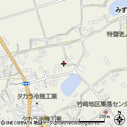 熊本県宇城市松橋町豊福137周辺の地図