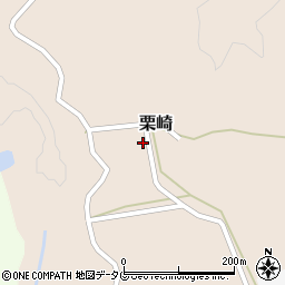 熊本県下益城郡美里町栗崎228周辺の地図