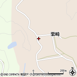 熊本県下益城郡美里町栗崎222周辺の地図