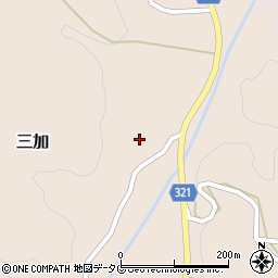 熊本県下益城郡美里町三加1663周辺の地図