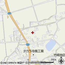 熊本県宇城市松橋町豊福151周辺の地図