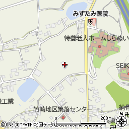 熊本県宇城市松橋町竹崎1243周辺の地図