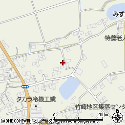 熊本県宇城市松橋町豊福138周辺の地図