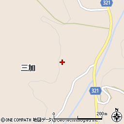 熊本県下益城郡美里町三加1647周辺の地図