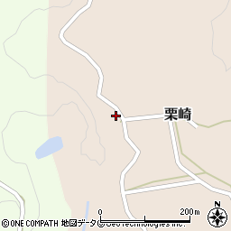 熊本県下益城郡美里町栗崎262周辺の地図
