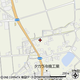 熊本県宇城市松橋町豊福157周辺の地図