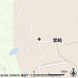 熊本県下益城郡美里町栗崎261周辺の地図