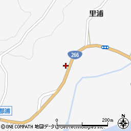 熊本県宇城市三角町里浦268周辺の地図