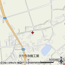 熊本県宇城市松橋町豊福149周辺の地図