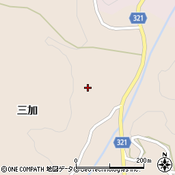 熊本県下益城郡美里町三加1675周辺の地図
