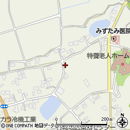 熊本県宇城市松橋町竹崎1221周辺の地図