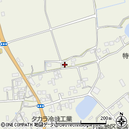 熊本県宇城市松橋町豊福202周辺の地図