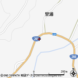 熊本県宇城市三角町里浦305周辺の地図
