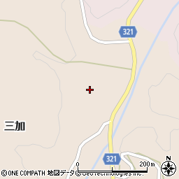 熊本県下益城郡美里町三加490周辺の地図