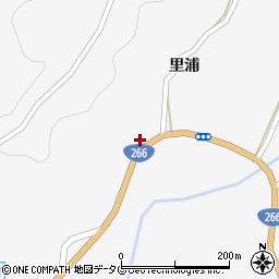 熊本県宇城市三角町里浦256周辺の地図