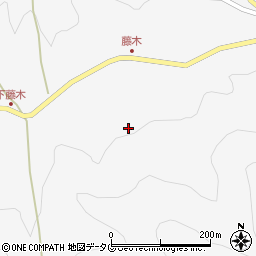 熊本県下益城郡美里町洞岳862周辺の地図