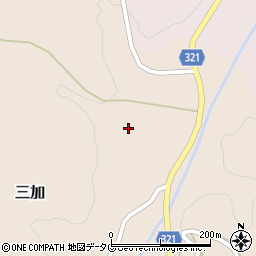 熊本県下益城郡美里町三加487周辺の地図