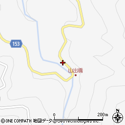 熊本県下益城郡美里町洞岳2940周辺の地図