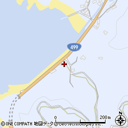 長崎県長崎市黒浜町1317周辺の地図