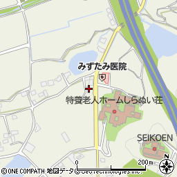 熊本県宇城市松橋町竹崎1267周辺の地図