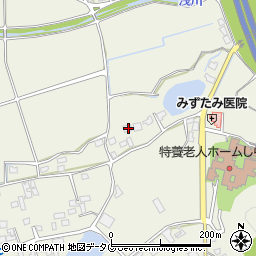 熊本県宇城市松橋町豊福57周辺の地図