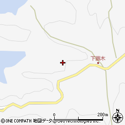 熊本県下益城郡美里町洞岳197周辺の地図