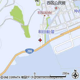 熊本県宇城市不知火町松合1861周辺の地図