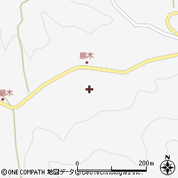熊本県下益城郡美里町洞岳827周辺の地図