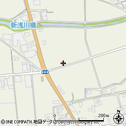 熊本県宇城市松橋町豊福198周辺の地図