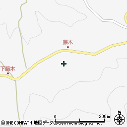 熊本県下益城郡美里町洞岳810周辺の地図