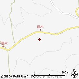 熊本県下益城郡美里町洞岳812周辺の地図