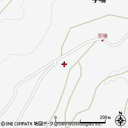 熊本県宇城市三角町手場632周辺の地図