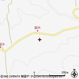 熊本県下益城郡美里町洞岳813周辺の地図
