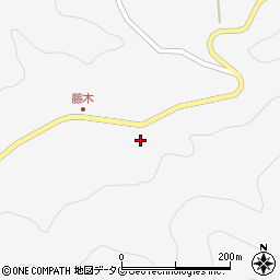 熊本県下益城郡美里町洞岳907周辺の地図