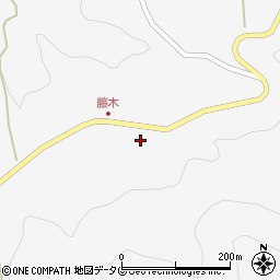 熊本県下益城郡美里町洞岳817周辺の地図