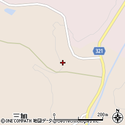 熊本県下益城郡美里町三加651周辺の地図