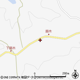 熊本県下益城郡美里町洞岳754周辺の地図