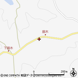熊本県下益城郡美里町洞岳755周辺の地図