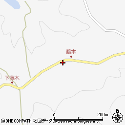 熊本県下益城郡美里町洞岳756周辺の地図