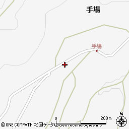 熊本県宇城市三角町手場592周辺の地図