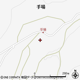 熊本県宇城市三角町手場167周辺の地図
