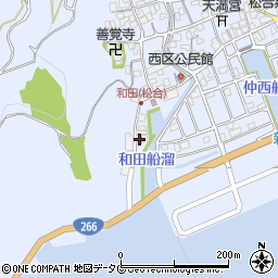 熊本県宇城市不知火町松合1863周辺の地図