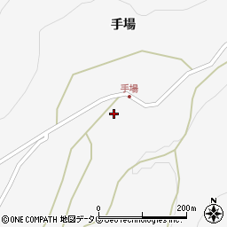 熊本県宇城市三角町手場165周辺の地図