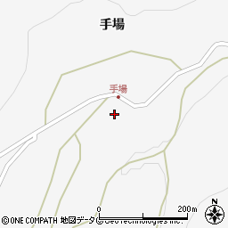 熊本県宇城市三角町手場133周辺の地図
