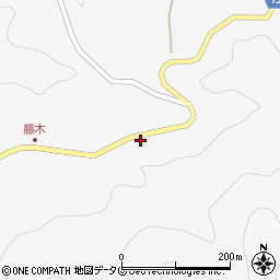 熊本県下益城郡美里町洞岳957周辺の地図