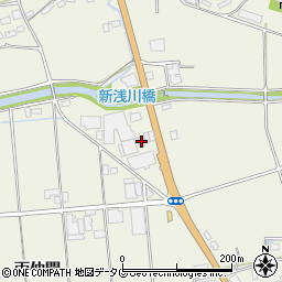 熊本県宇城市松橋町豊福351周辺の地図