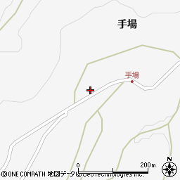 熊本県宇城市三角町手場589周辺の地図